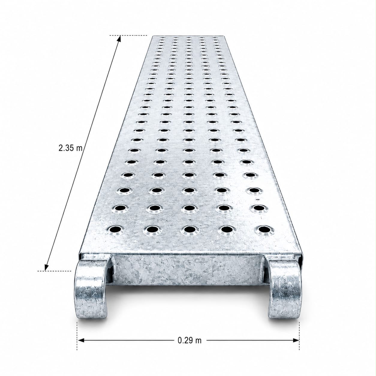 Plataforma Perforada Galvanizada